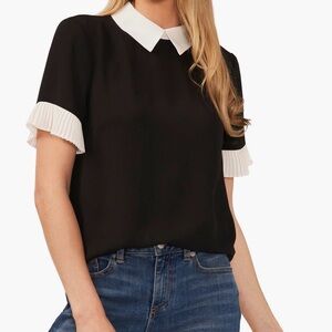 Black CeCe Blouse